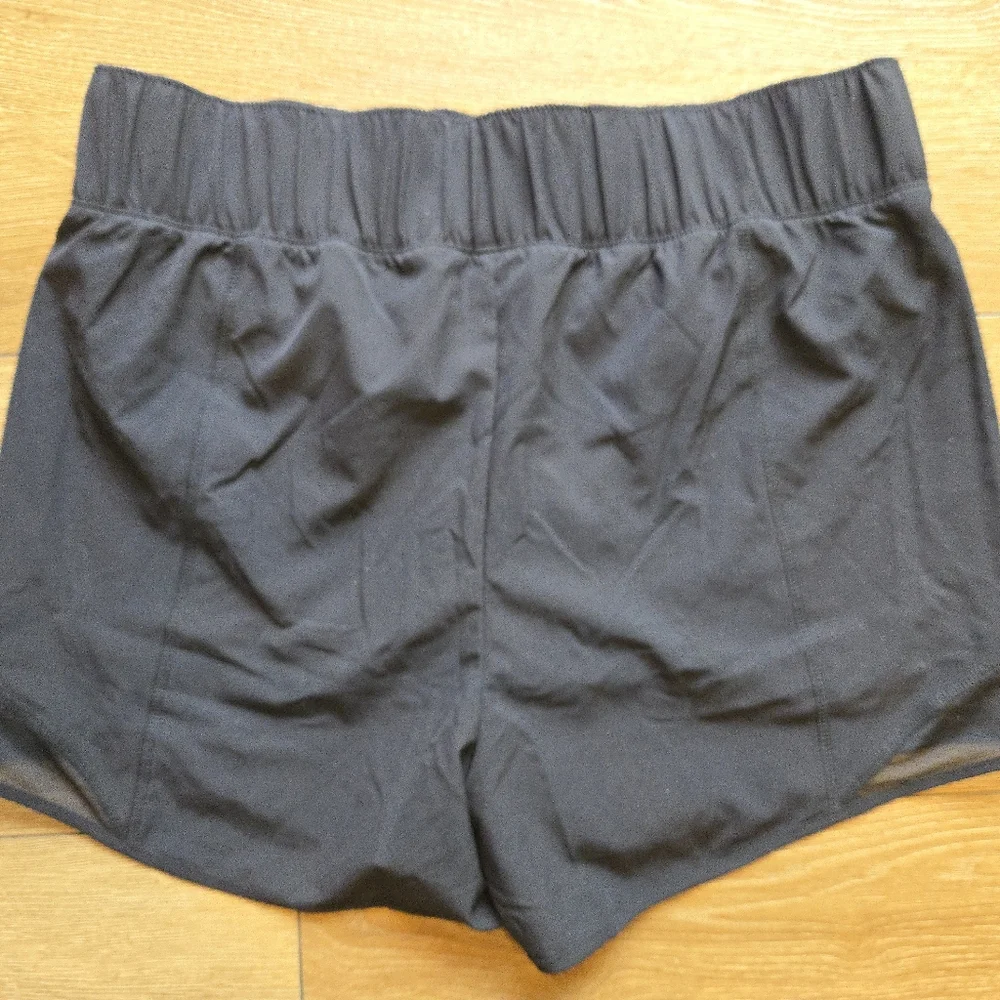 [NWOT] Justice Girl's Active Side Mesh Detail Running Shorts XL & Plus Black